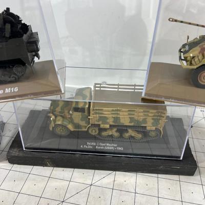 Collection of Military Vehicles from WWII 