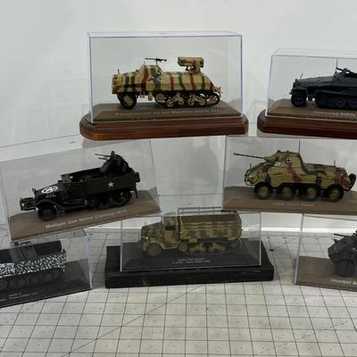 Collection of Military Vehicles from WWII 