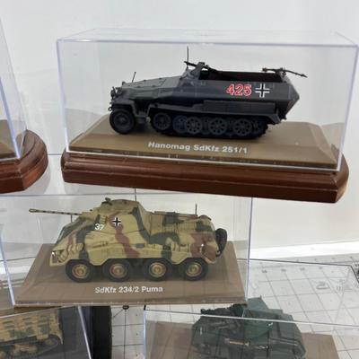 Collection of Military Vehicles from WWII 