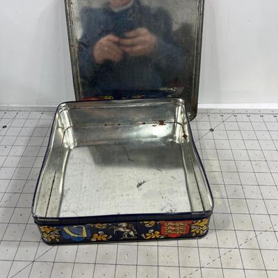 Queen Elizabeth Silver Jubilee 1977 Tin 