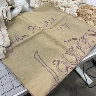 Random Hand Crafted Crocheted and Linen Items