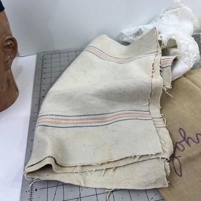 Random Hand Crafted Crocheted and Linen Items