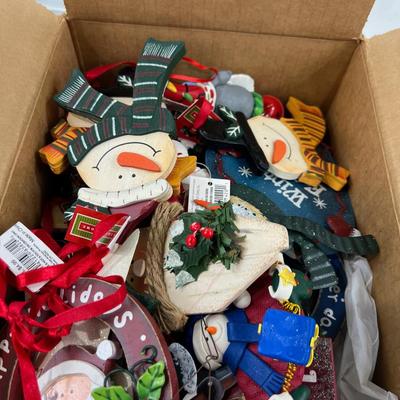 Box of Christmas Ornaments and Such by the pound 