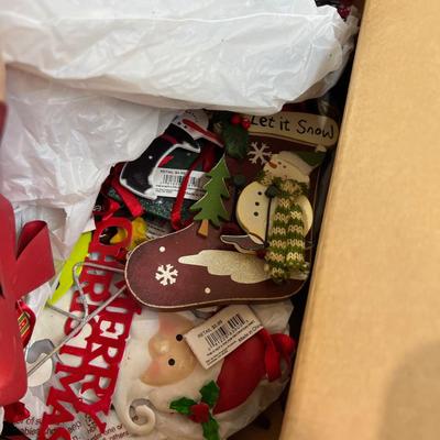 Box of Christmas Ornaments and Such by the pound 