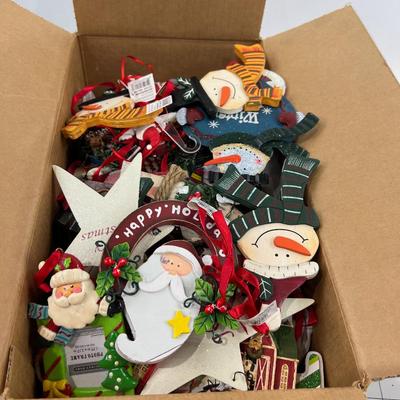 Box of Christmas Ornaments and Such by the pound 