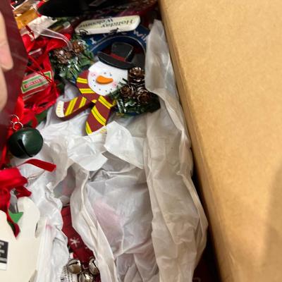 Box of Christmas Ornaments and Such by the pound 