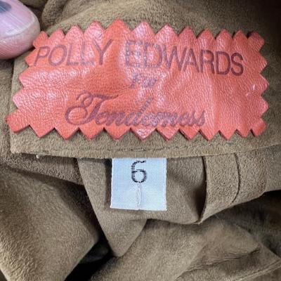 SUEDE Olive TENDERNESS Vintage by Holly Edwards 