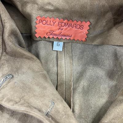 SUEDE Olive TENDERNESS Vintage by Holly Edwards 