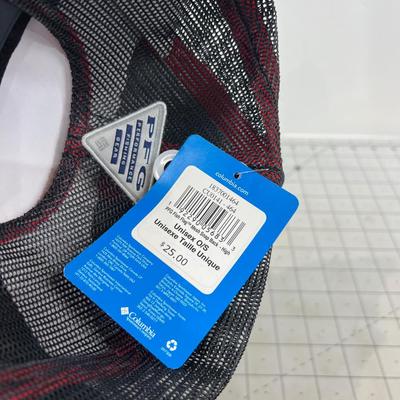 2 Columbia Fish Flag Snapback Hats 