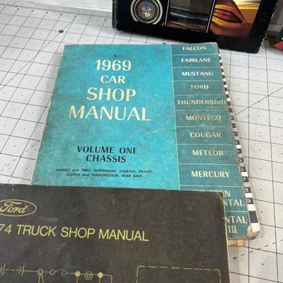 AUTOMOTIVE VINTAGE BOOKS; Mechanic, Shop Manuals and Repair Guides. 