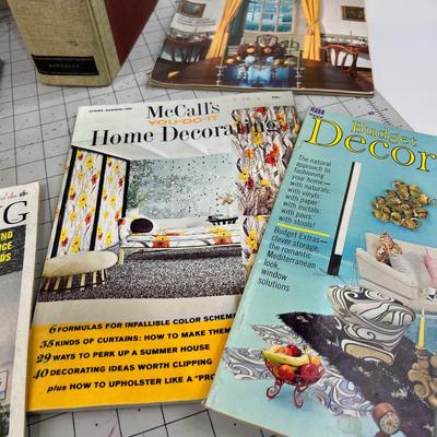 Lot of Interior Decorating Books, Mid Century!!