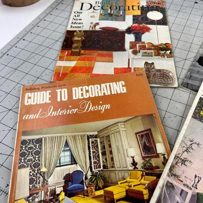 Lot of Interior Decorating Books, Mid Century!!