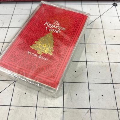 FORGOTTEN Caroles Book & Cassett Tape NEW SEALED