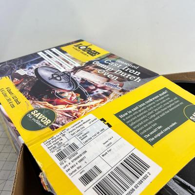 NEW LODGE CAST IRON OVEN Wow! 