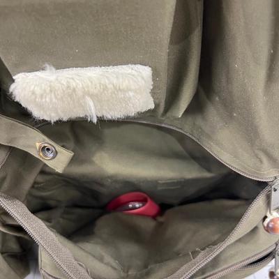 FISHING VEST with some tackle - Olive 