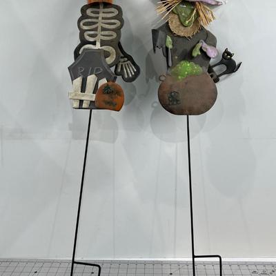 2 Halloween Yard Stakes, Motion Type