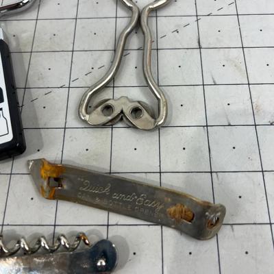 Can and Bottle Openers VINTAGE 