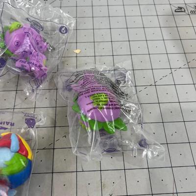 (8) Happy Meal Toys - My Little Ponies and Transformers 