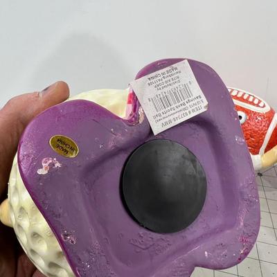 3 Piggy Banks Golf, Basket Ball and Football