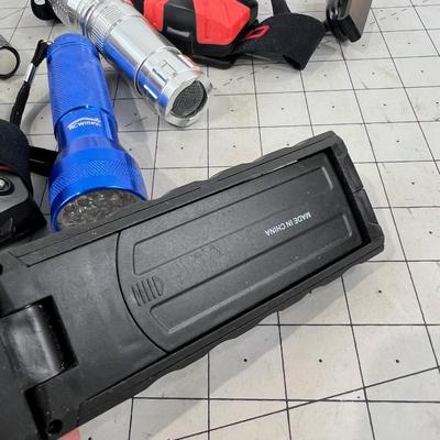 Flash light, head lamp, work lights