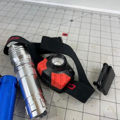 Flash light, head lamp, work lights