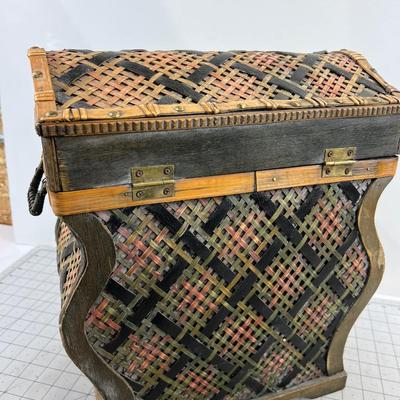 Wicker-ish Storage Box