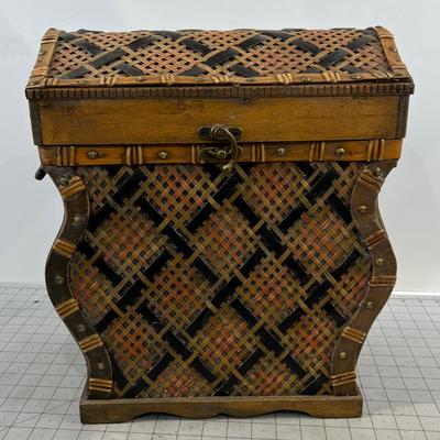 Wicker-ish Storage Box