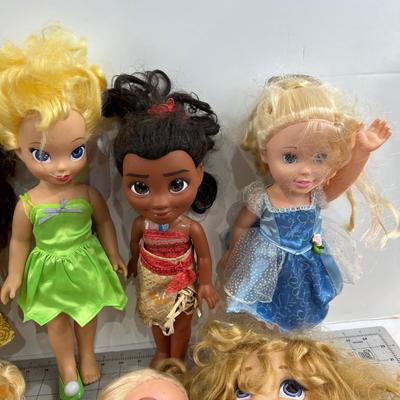 Disney Princess Dolls Party (9) Dolls