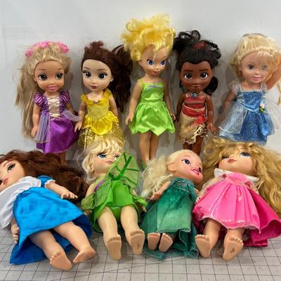 Disney Princess Dolls Party (9) Dolls