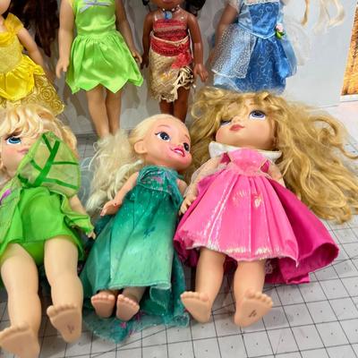 Disney Princess Dolls Party (9) Dolls