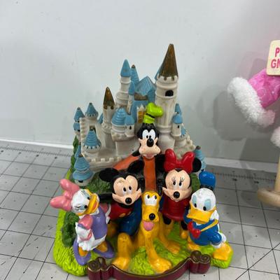 Disney Bank and Fairy Gnome 