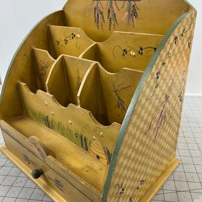 Desk Top Letter Organizer 