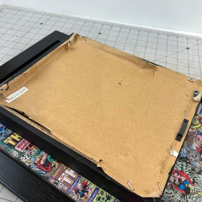 3-D Lemon Print and Comic Book Cover Art Print 