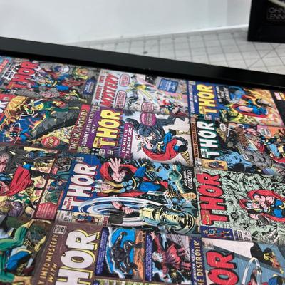 3-D Lemon Print and Comic Book Cover Art Print 