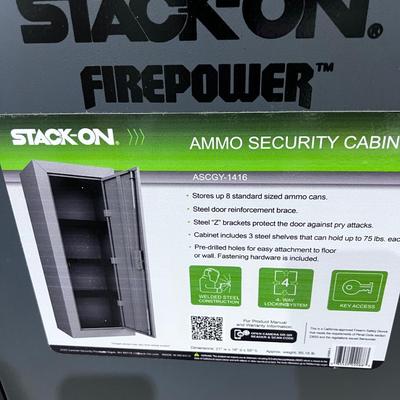 Stack on Ammo Security Cabinet, Complete 
