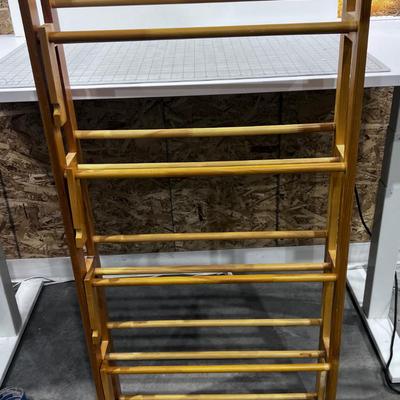 Wooden CD or DVD Storage Rack 