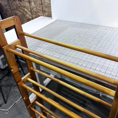 Wooden CD or DVD Storage Rack 