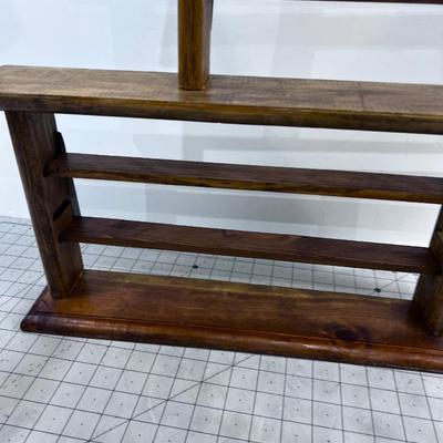 Small Wooden Wall Rack 