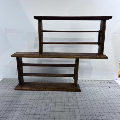 Small Wooden Wall Rack 