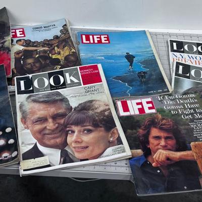 Look and Life Magazines 1960's and newer 