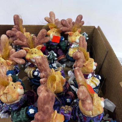 Box Full of NEW Bears and Deer 