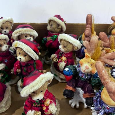 Box Full of NEW Bears and Deer 