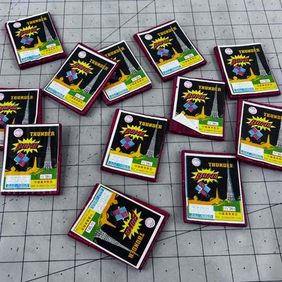 Vintage Fire-Crackers Display ONLY ! 