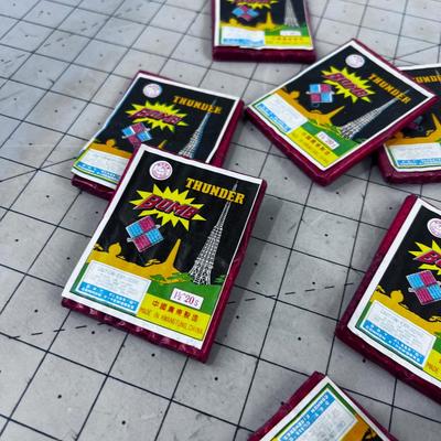 Vintage Fire-Crackers Display ONLY ! 