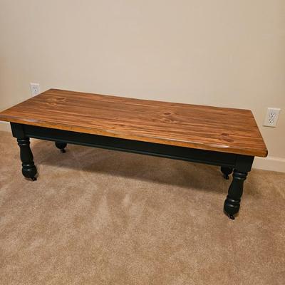 Green/Tan Coffee Table (BD-JS)