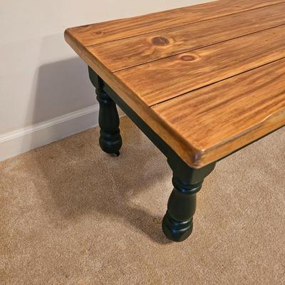 Green/Tan Coffee Table (BD-JS)