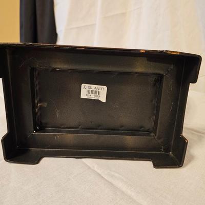 Set of Two Tin Decorative Vases (BD-JS)