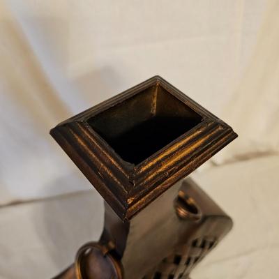 Set of Two Tin Decorative Vases (BD-JS)