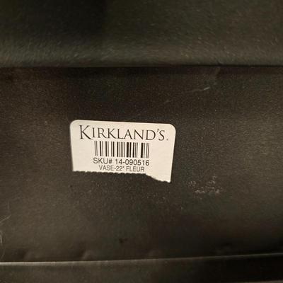 Set of Two Tin Decorative Vases (BD-JS)