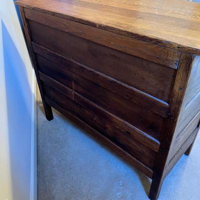 Three Drawer Oak Dresser (UB1-RG)